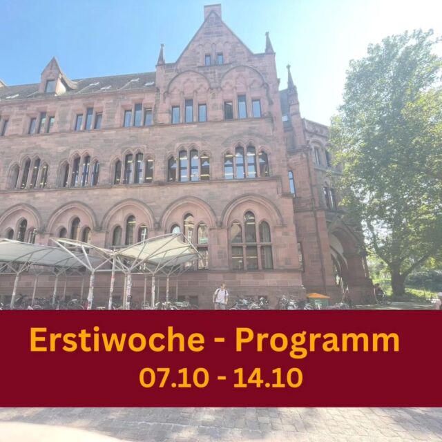 Es ist soweit! 🎉
Das Programm für die Erstiwoche vom 07.10 bis zum 14.10 ist da :)
Bitte meldet euch für die Veranstaltungen in der myUFR-App an. Solltet ihr noch offene Fragen haben, schaut gerne ins Highlight "Erstiinfos 2024" oder schreibt uns eine Nachricht.
Wir freuen uns auf euch,
eure PoWi-Mäuse 🐭💕